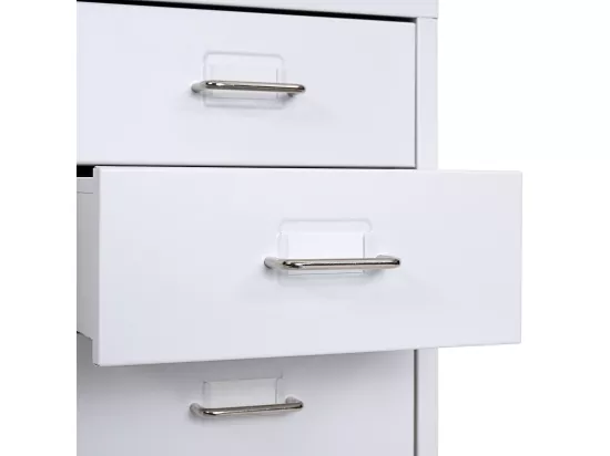 Caisson roulant Preston T851, blanc