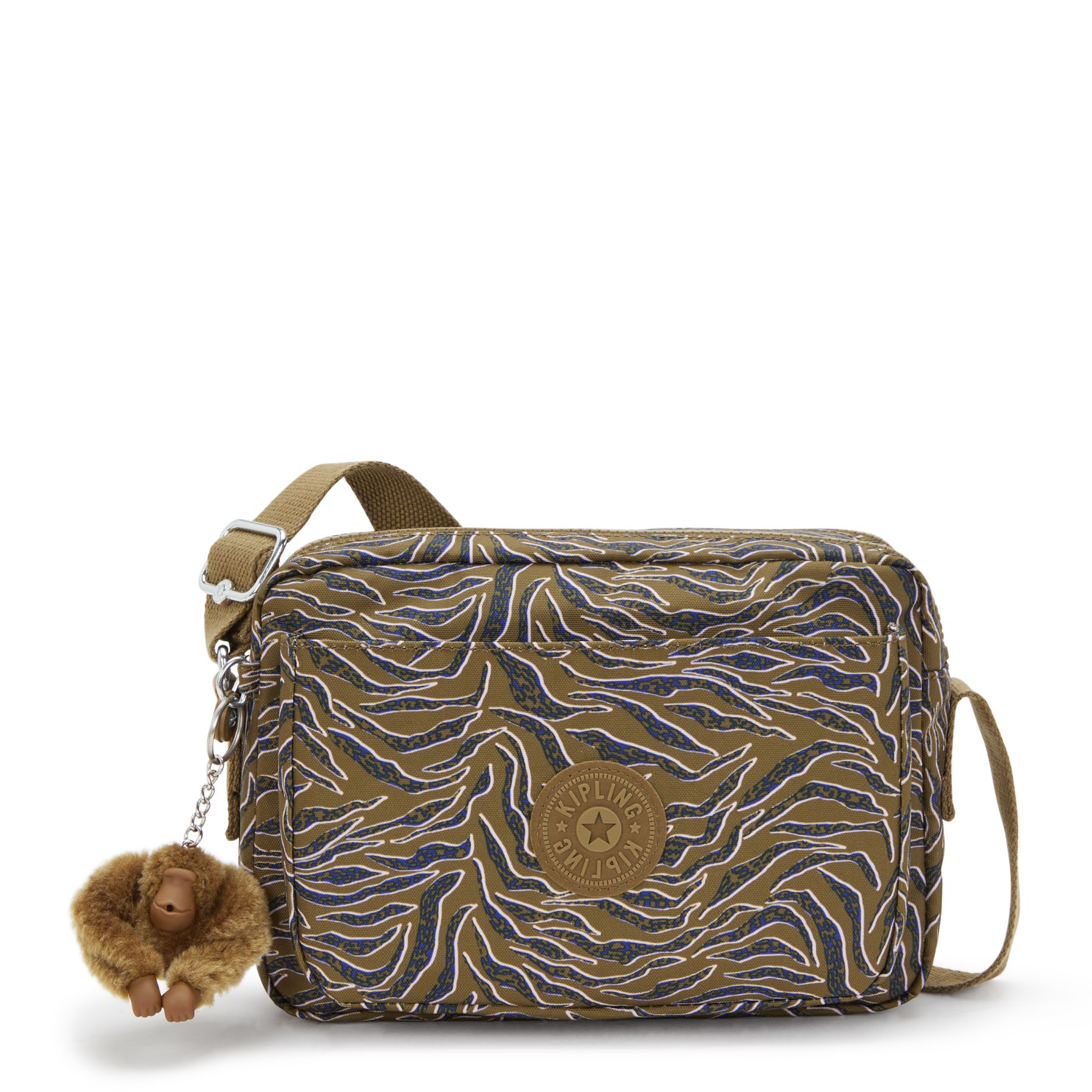 ABANU M Sac à Bandoulière de Taille Moyenne avec Sangle Réglable - Undersea Leaves