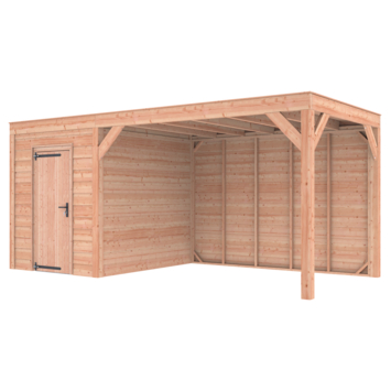 Tuinhuis Douglas Zweeds Rabat 545x255cm a-symmetrisch