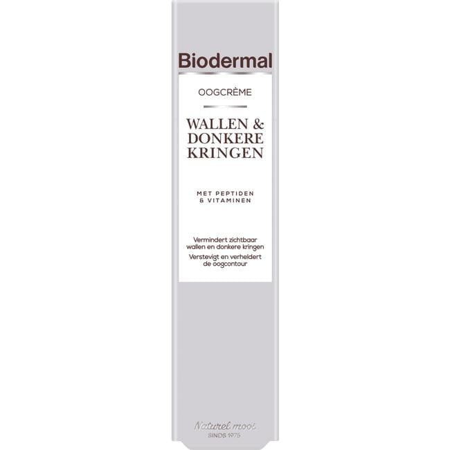 Biodermal Oogcrème bij Wallen & Donkere Kringen 15 ml