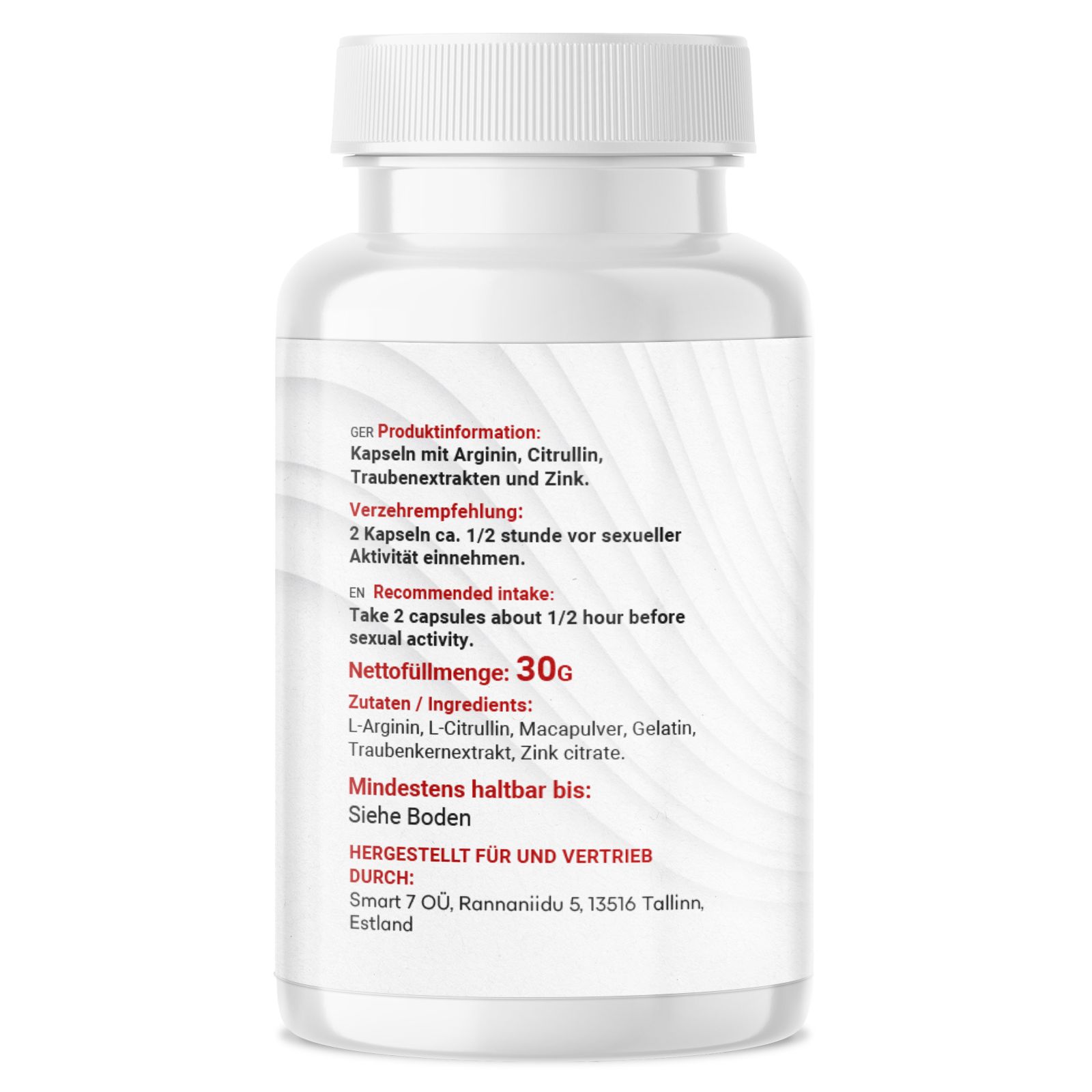 Pure Libido Kapseln | Lady Edition | Aphrodisiakum