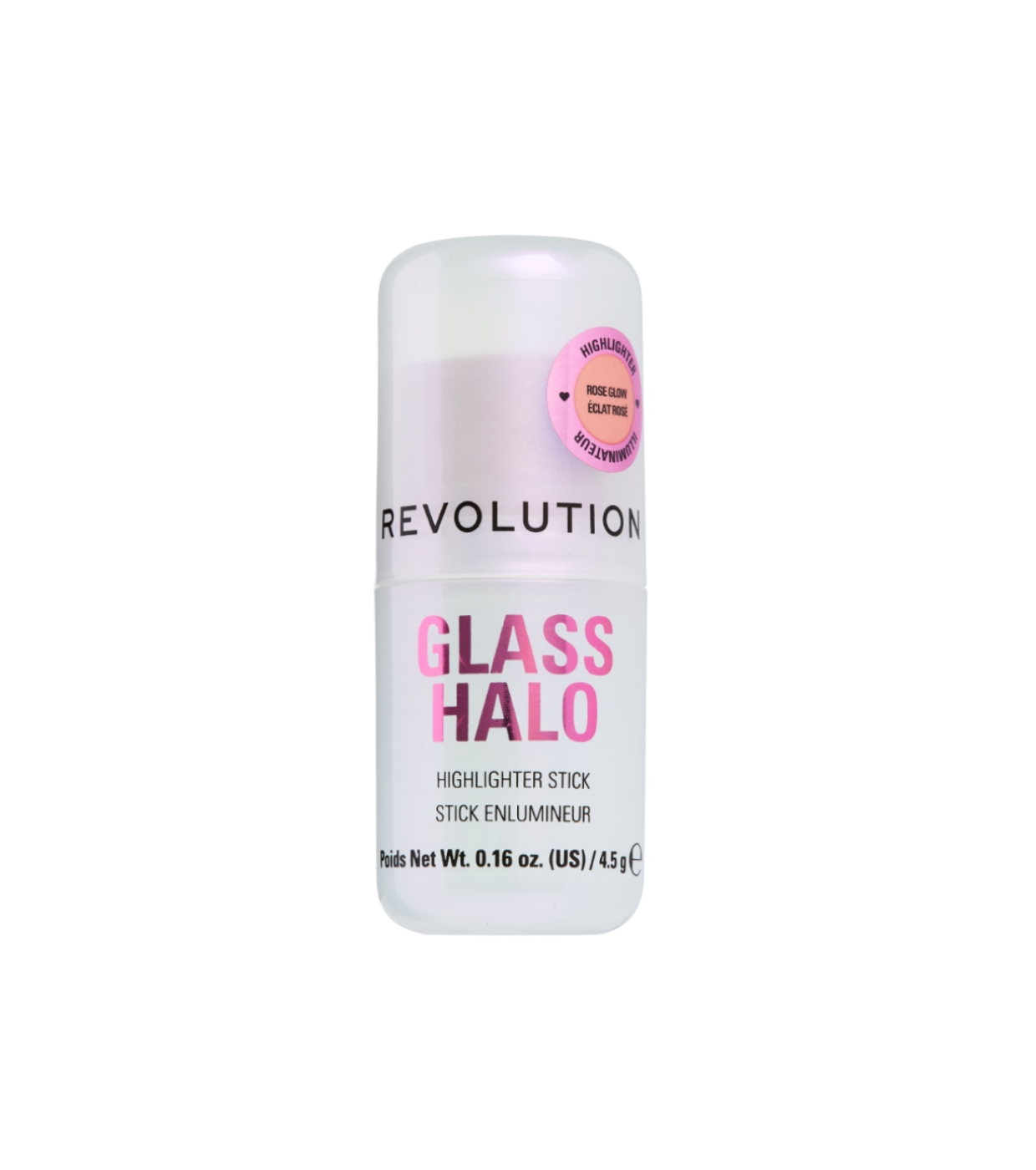 Makeup Revolution - Iluminador Jelly Glass Halo - Rose Glow