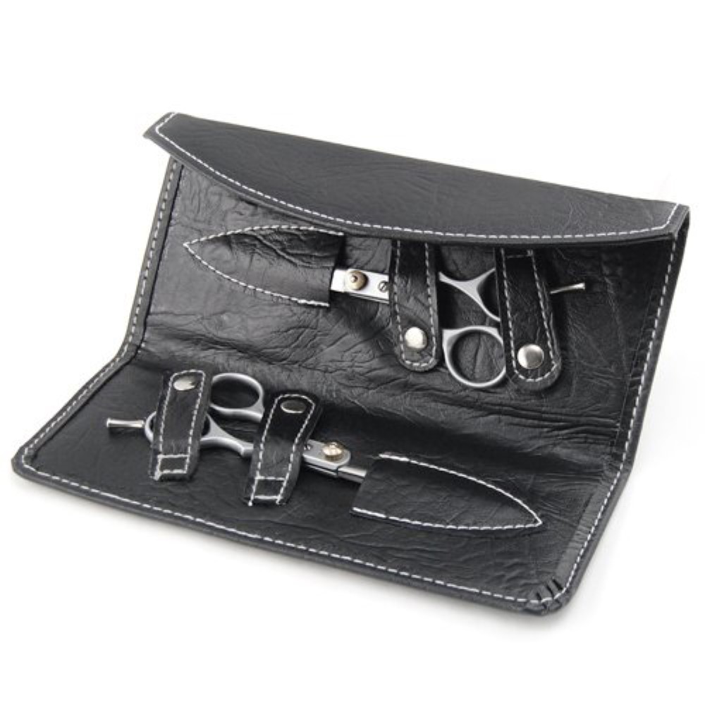 (2-tlg. Set) 15cm Edelstahl Haarscheren Coiffeur Set mit Modellierschere und Coiffeurschere