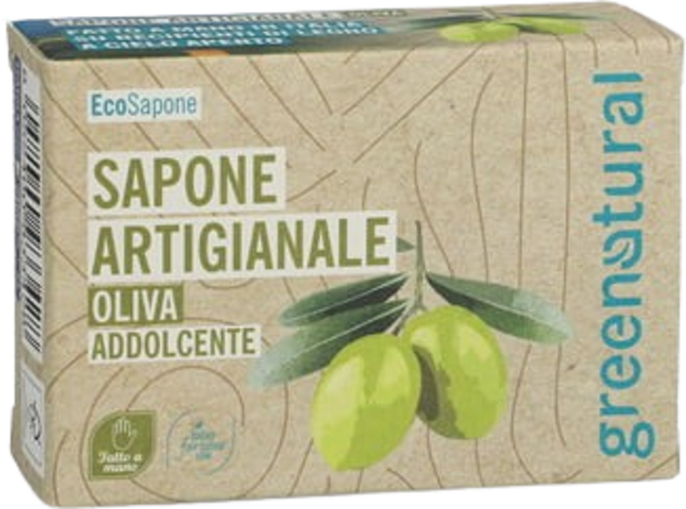 greenatural  ARTISAN Seife Olivenöl, 100 g