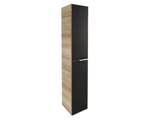 Hoge kast FACKELMANN B.brillant BxHxD 30 x 162 cm x 31,8 cm Frontkleur antraciet glans 84057