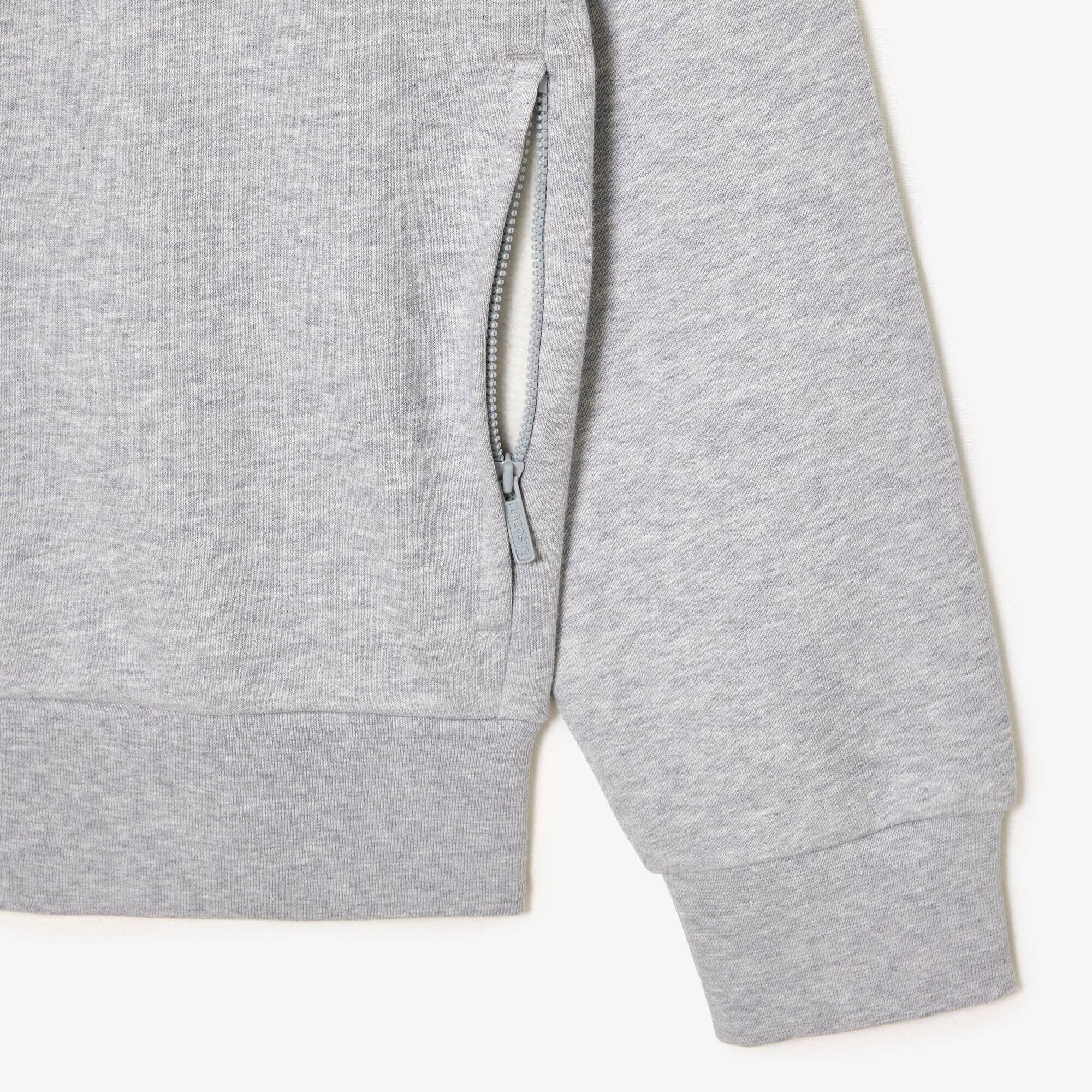 Sweatshirt Jogger zippé homme regular fit Lacoste en molleton gratté Sweatshirts - Gris - Lacoste - Homme
