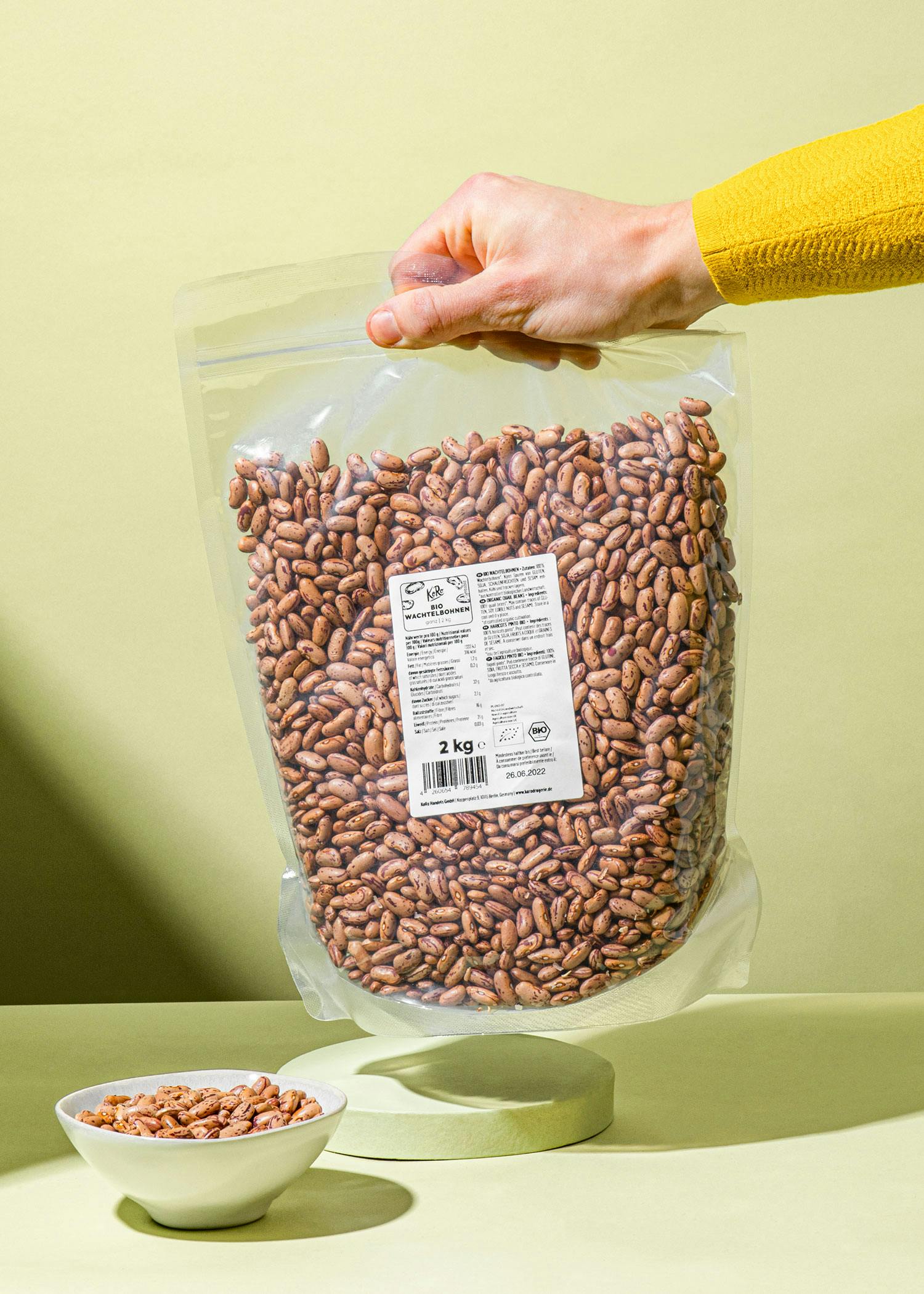 Bio Wachtelbohnen 2 kg