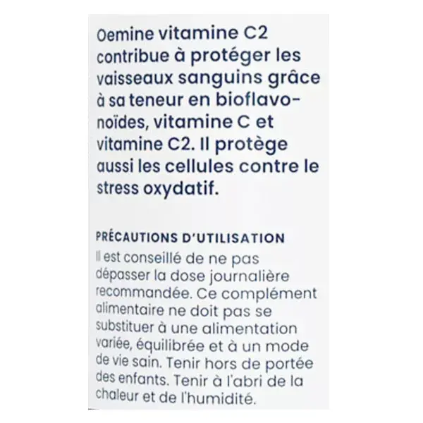 Oemine C2 Canneberge Mûre 60 gélules