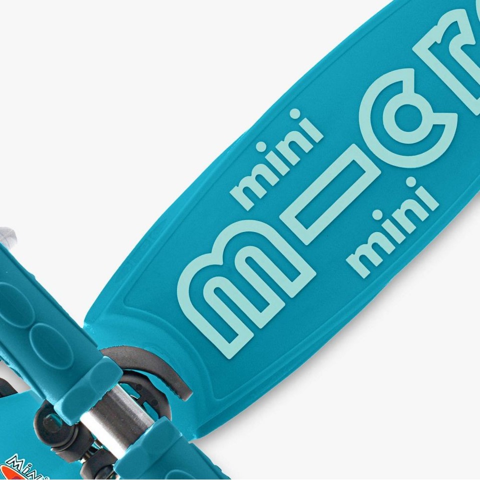 Micro - Mini Deluxe LED Løbehjul - Aqua