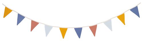 guirlande 3.8m tissu