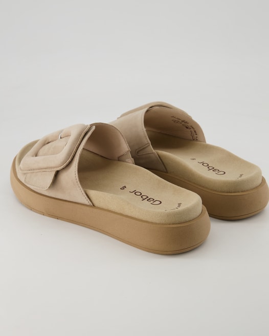 Gabor 63.751.12 Pantoletten in Beige