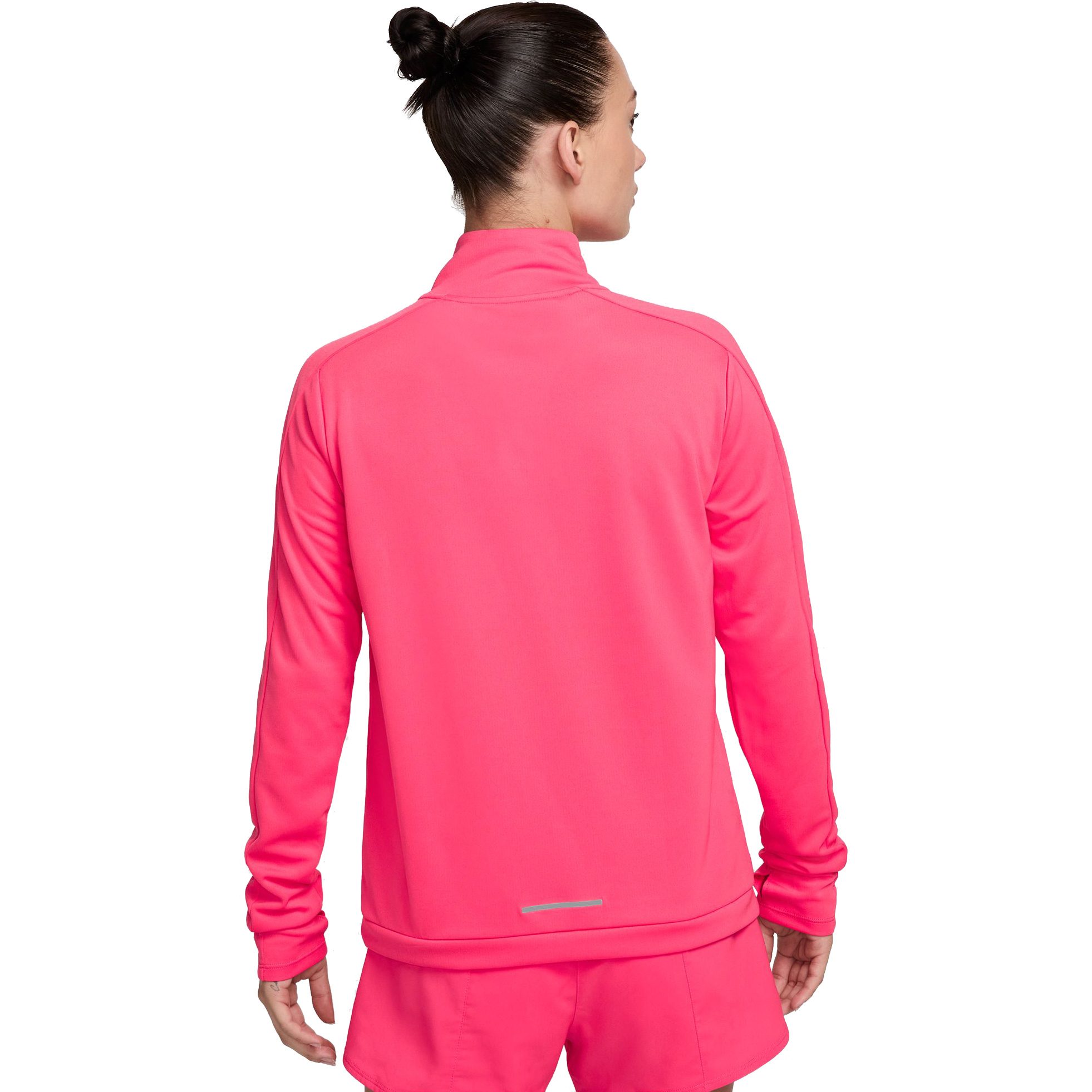 Nike Swoosh Dri-Fit 1/2 Zip Longsleeve Damen aster pink