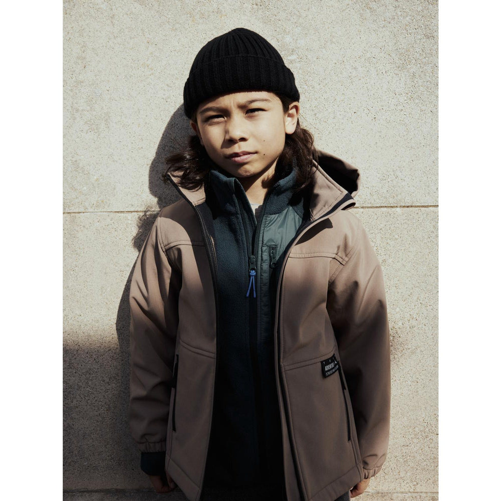Køb Name It Fossil Nkmalfa08 Softshell Jakke Run Fo