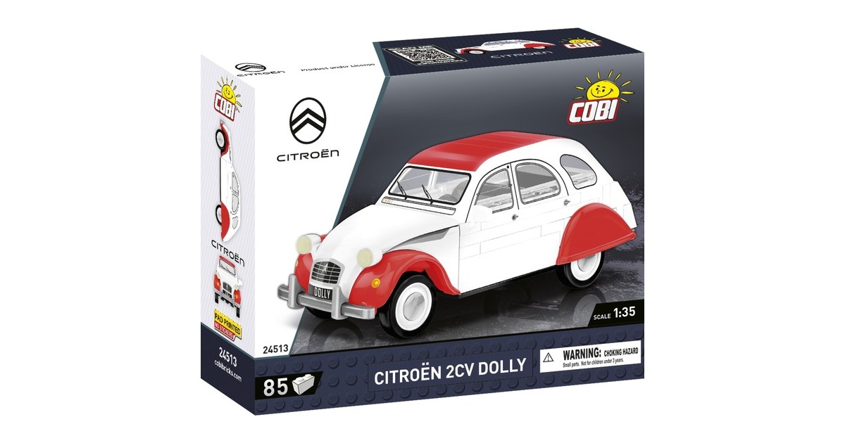 COBIYoungtimer Collection - Citroen 2CV Dolly Constructiespeelgoed  (Schaal 1:35)