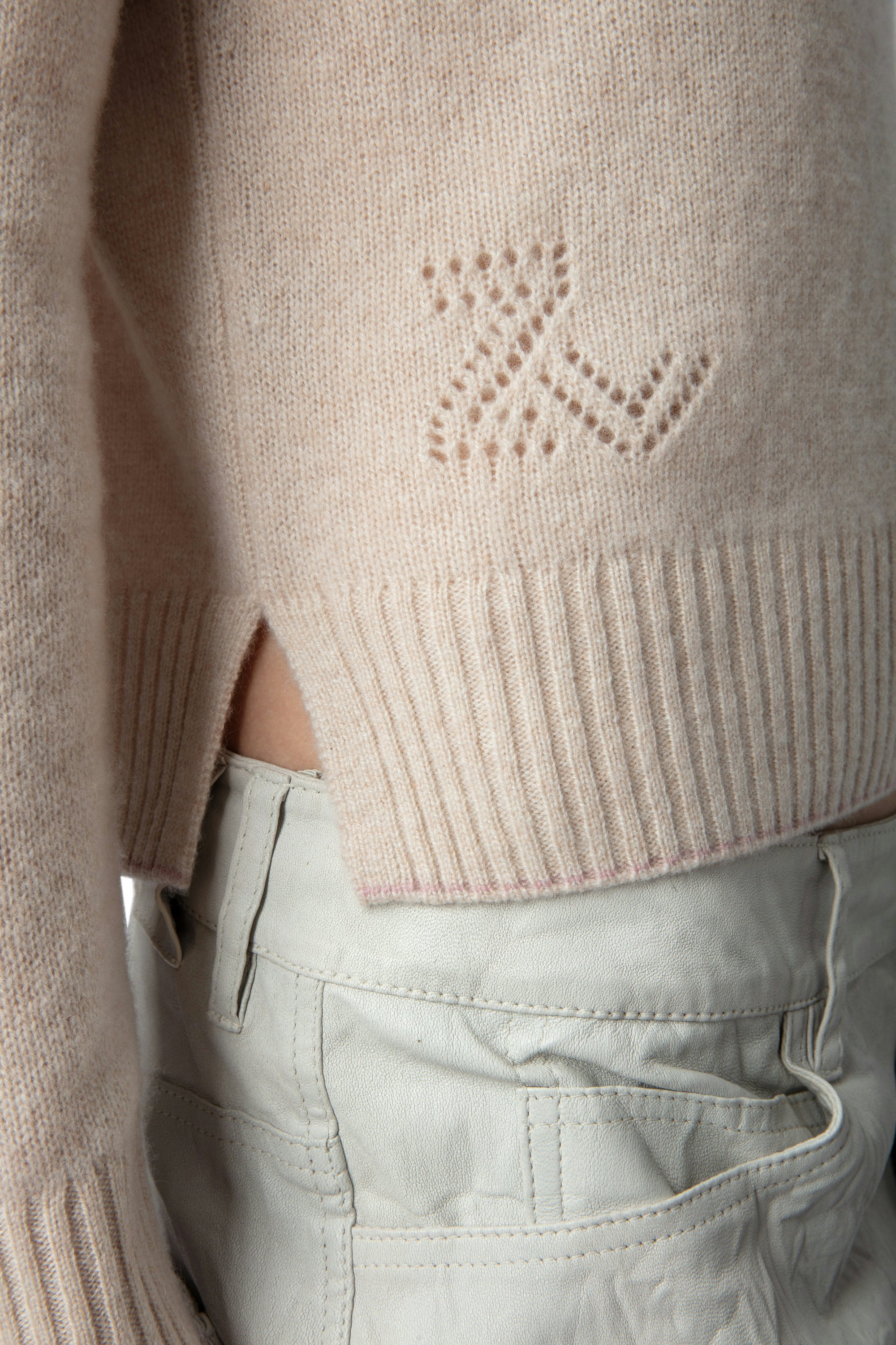 Pull Sourcy Cachemire