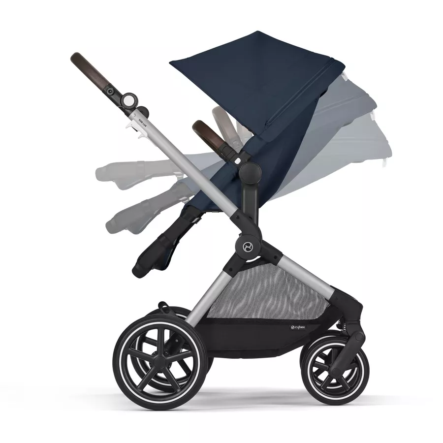 cybex GOLD Kinderwagen EOS Lux Ocean Blue
