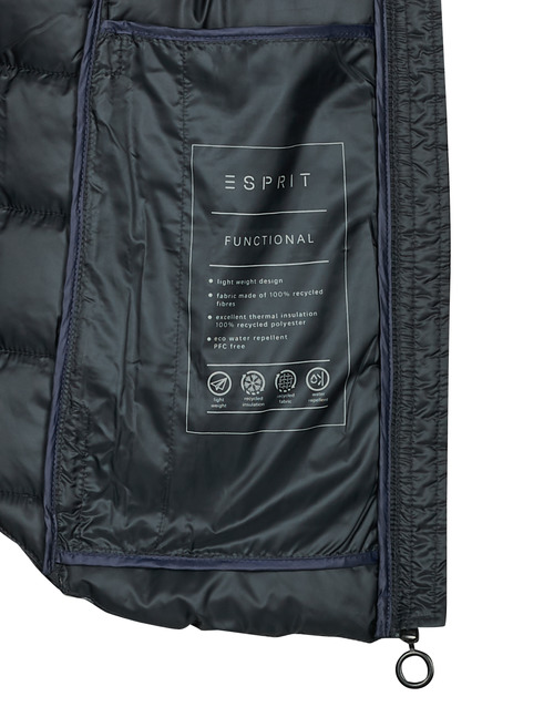 Esprit - RCS TAPE JACKET - BLACK