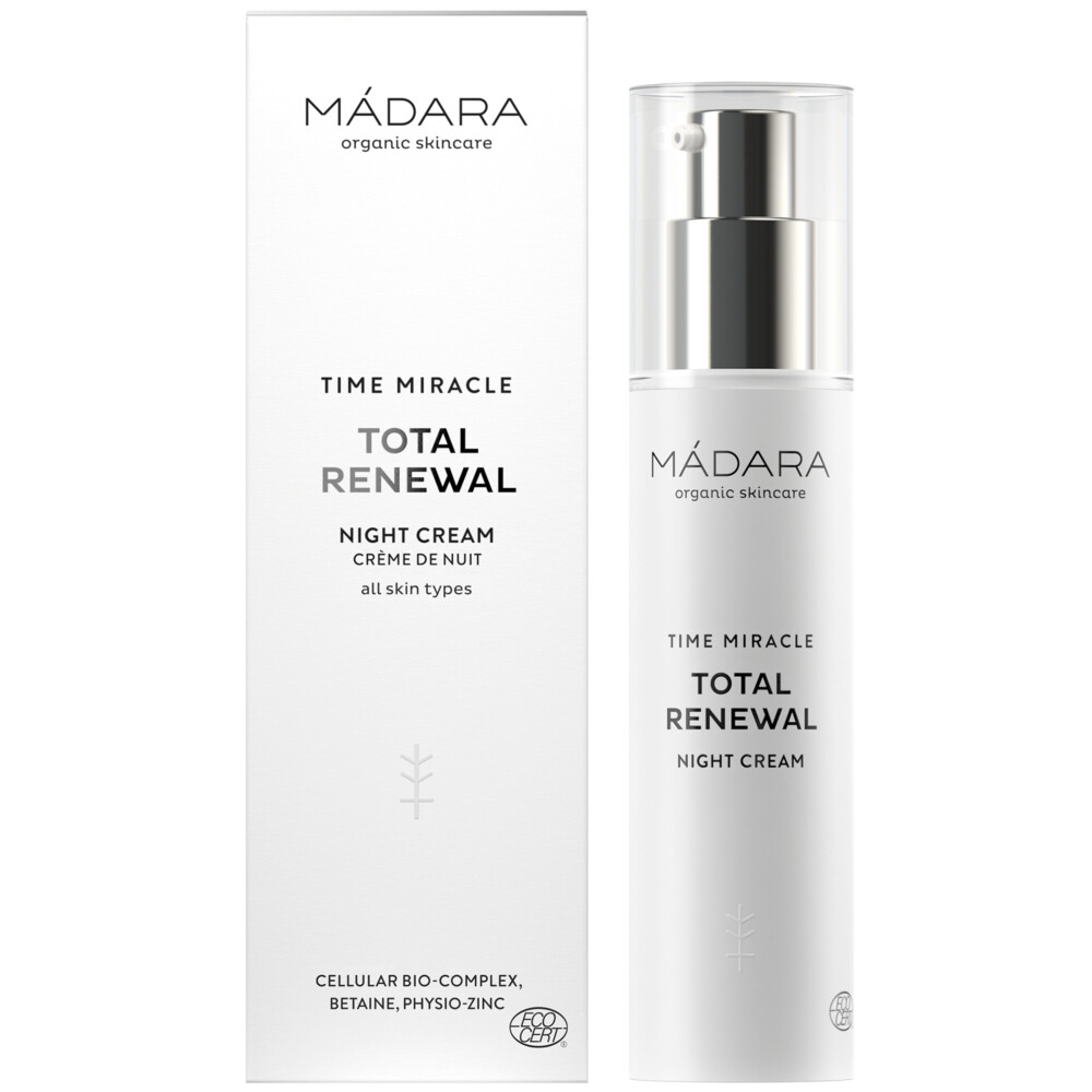 Madara Time Miracle Nachtcrème Voor Totale Celvernieuwing50 ml