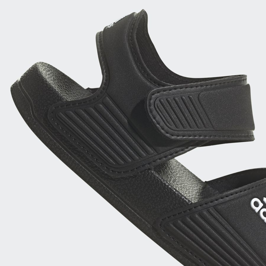 adidas Sandale adilette - Noir/Blanc Enfant