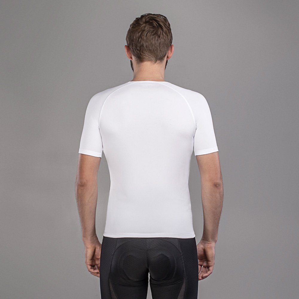 GripGrab Ride Thermal Base Layer Kortærmet Hvid