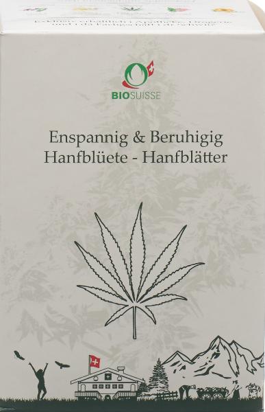 HERBA BIO SUISSE Entspannung & Beruhigung<br>20 × 1.5 g, Beutel, TEES, Hanfblüten- und Hanfblättertee