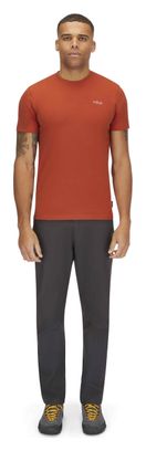 T-Shirt Rab Basecamp 3 Peak Rouge