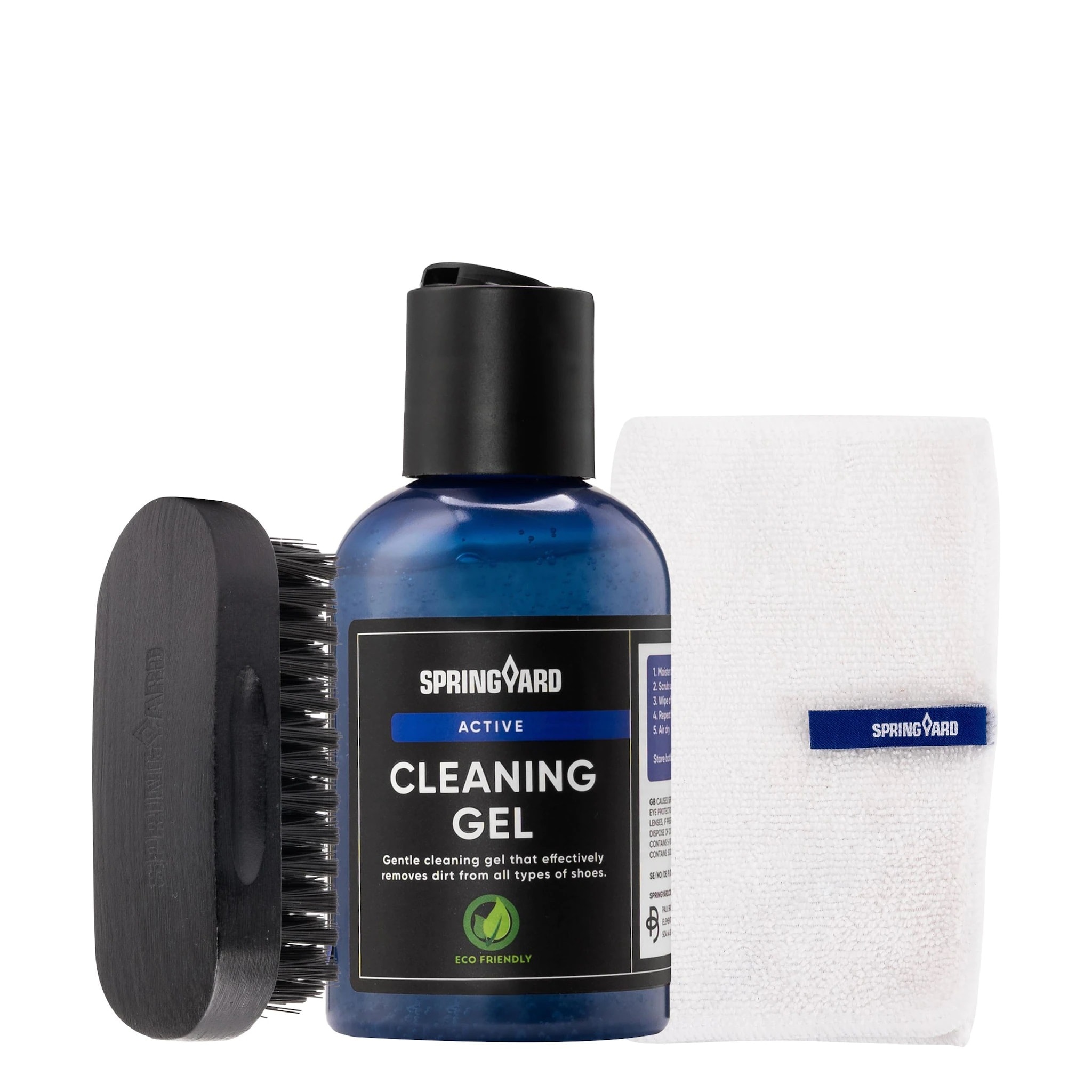 Springyard Cleaning Kit, skorengjøring<br>Alt du trenger for å rengjøre skoene