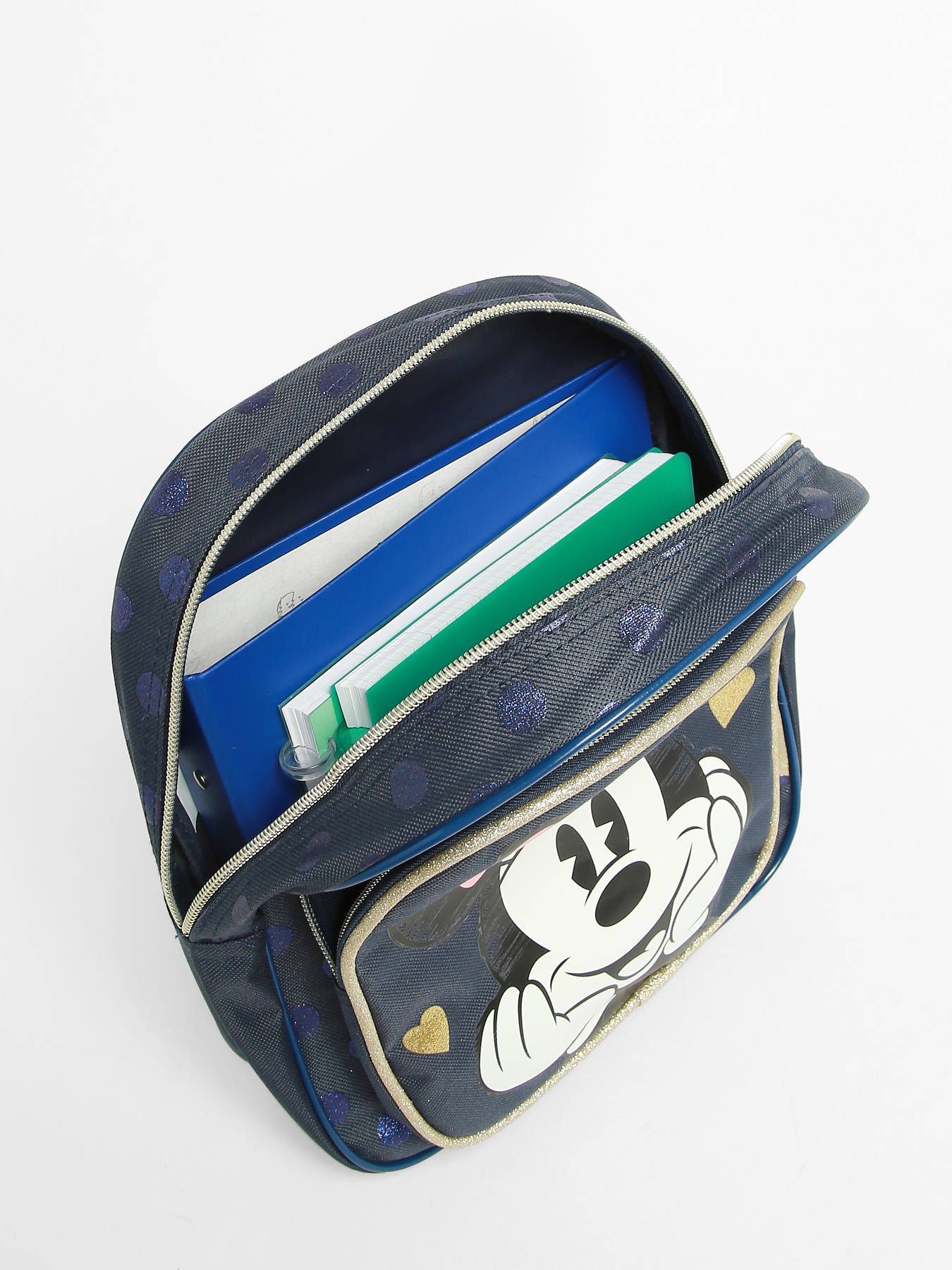 Sac  dos 1 compartiment MICKEY AND MINNIE MOUSE