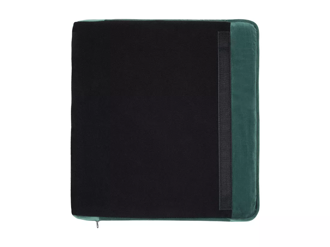 Canapé 3 places en velours vert CHESTERFIELD