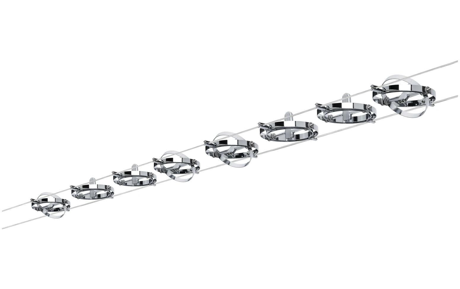 Seilsystem Cardan Basisset GU5.3 max. 8 x 10 W<br>Schienenleuchten