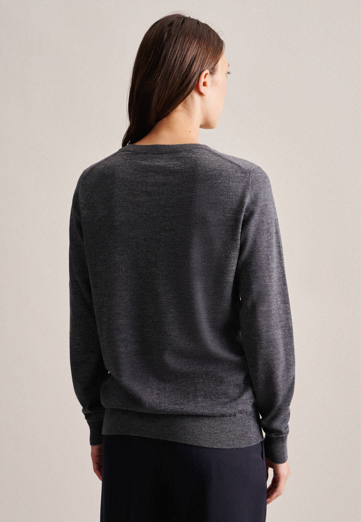 Seidensticker| Damen Pullover Schwarze Rose