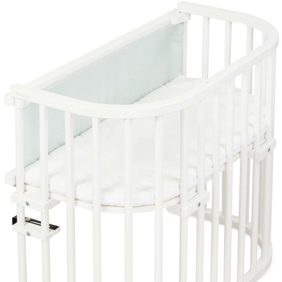 babybay Gitterschutz für Verschlussgitter alle Modelle mint Glitzerpunkte gold