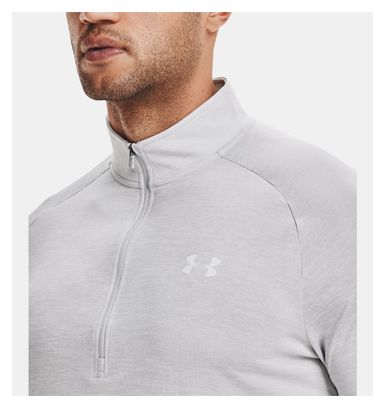 Haut 1/2 zip Under Armour Tech 2.0 Zip Gris Homme