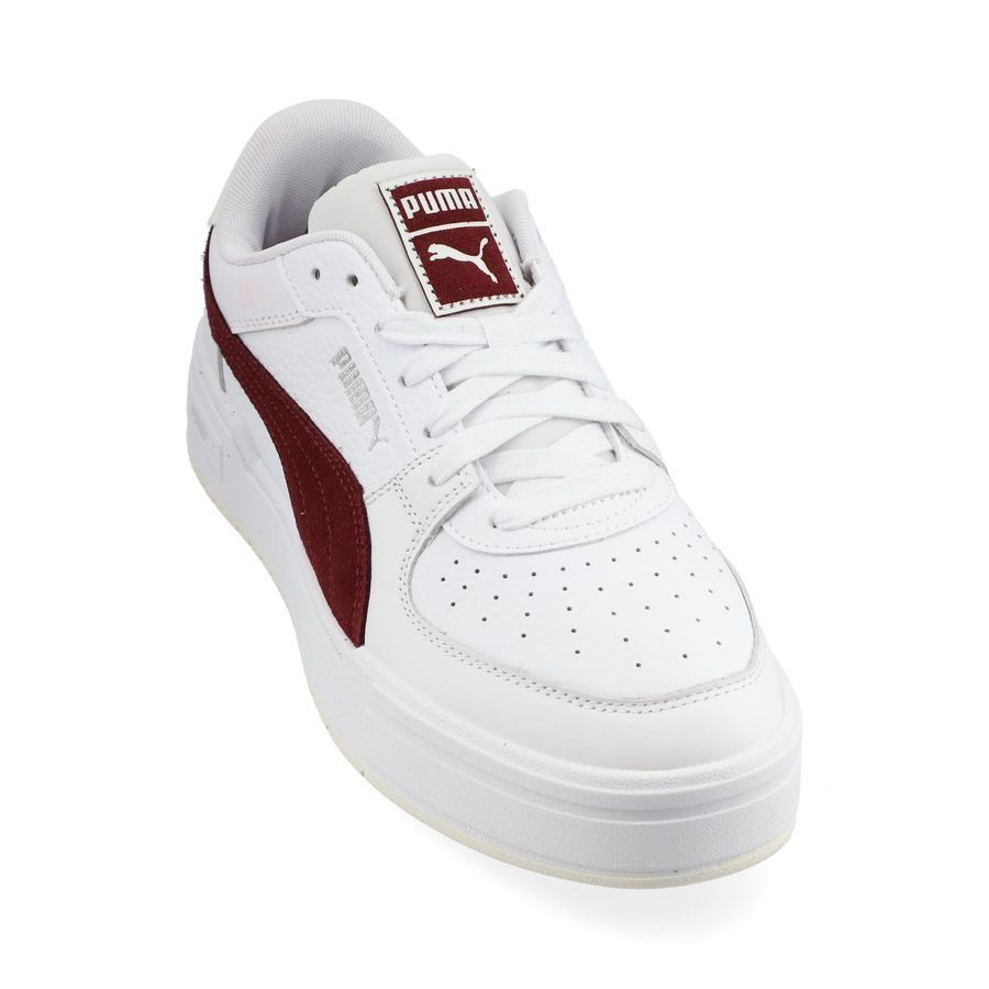 PUMA Chaussures CA Pro Suede - Blanc/Rouge