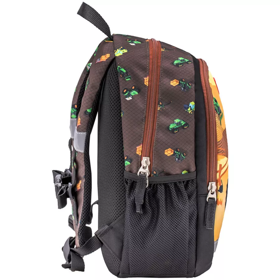 Belmil Kindergartenrucksack Kiddy Plus Kindergartenrucksack für 3-6 Jährige Kinder mit Brustgurt Farm