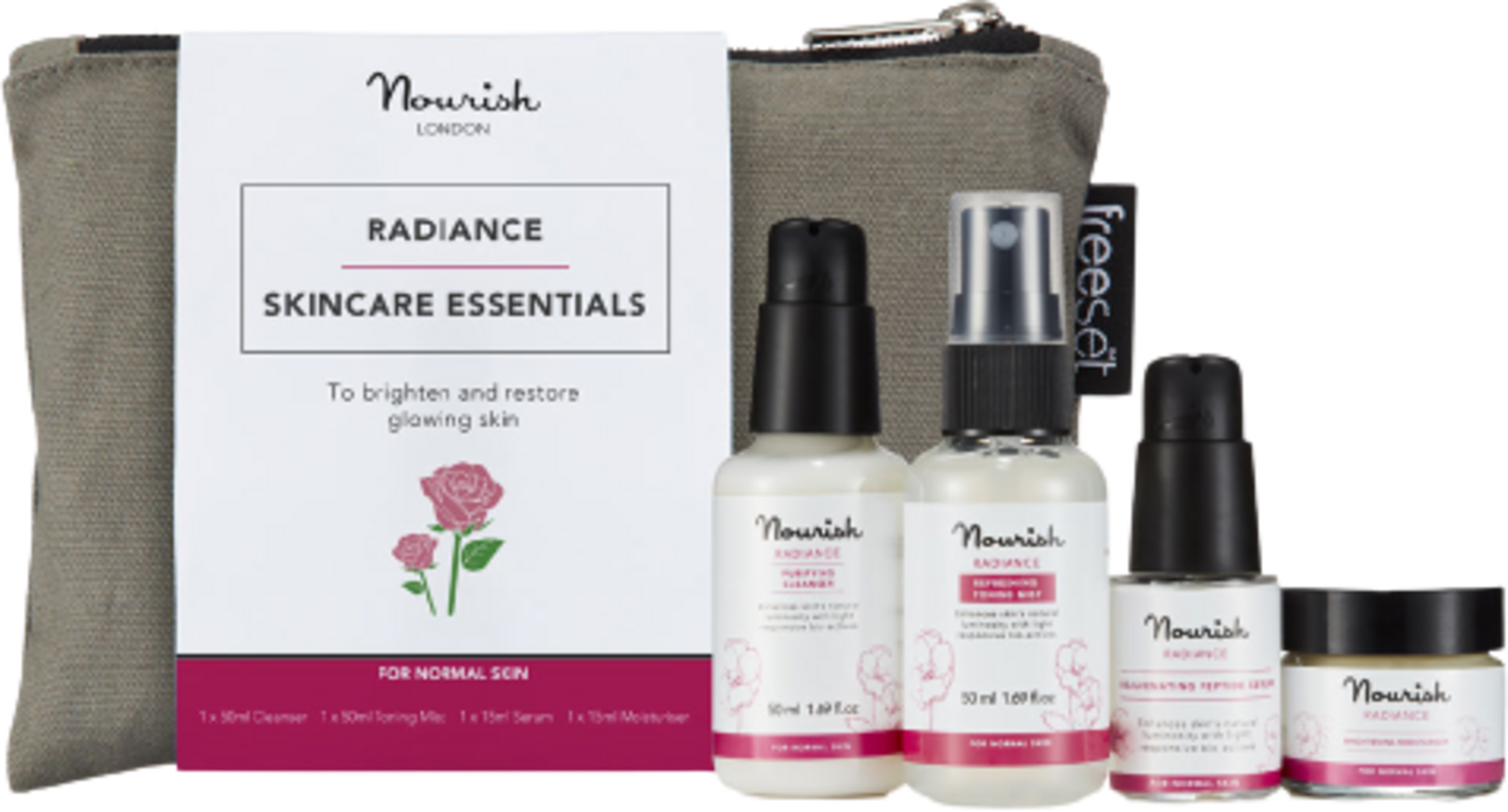 Nourish London  Radiance Skincare Essentials