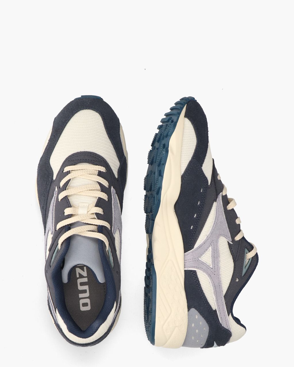 Mizuno Contender Blauw/Wit Herensneakers