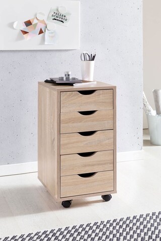 Rollcontainer Aleg 33 x 64 cm Eiche Sonoma