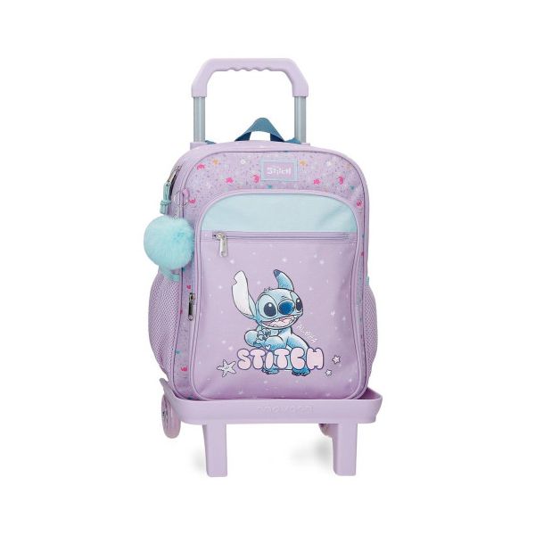 Joumma Bags Mochila Escolar com Trolley 38cm Lovely Stitch