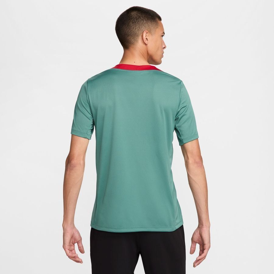 Liverpool T-shirt d'Entraînement Dri-FIT Strike - Vert/Rouge