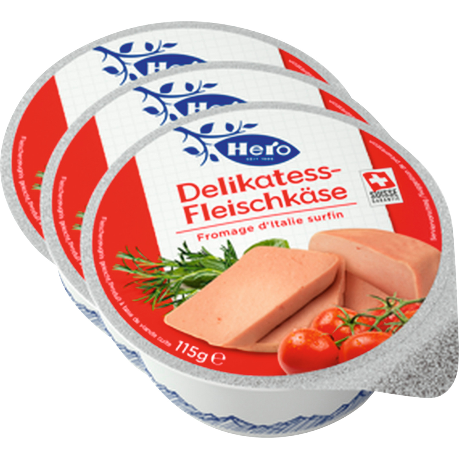 Hero Delikatessfleischkäse 3x115g