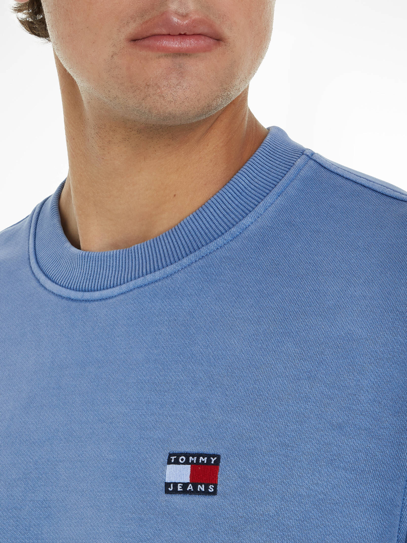 Tommy Jeans| Herren Sweatshirt TJM REG WASHED BADGE CREW