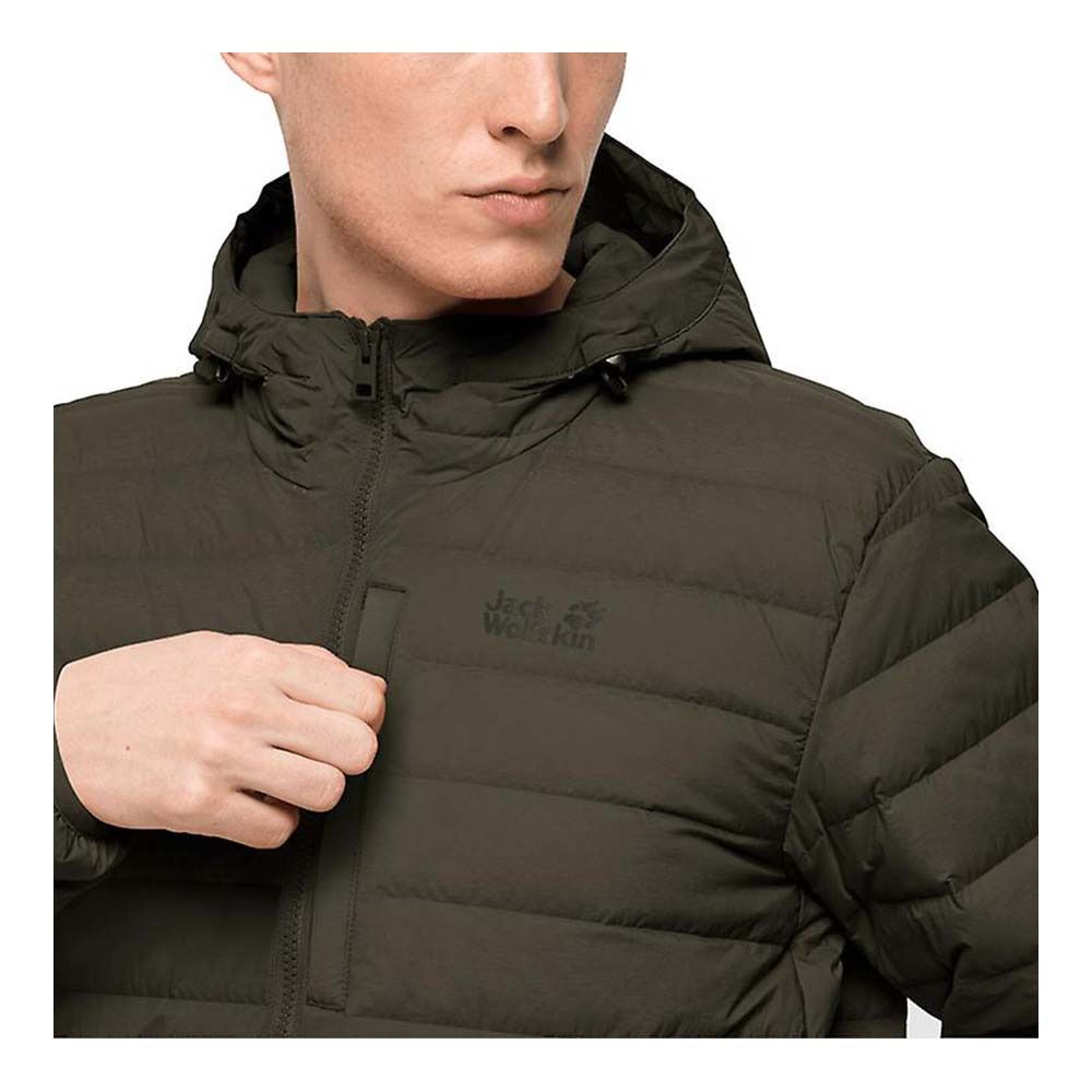 Jack Wolfskin GLOWING MOUNTAIN - Doudoune Homme bonsai green