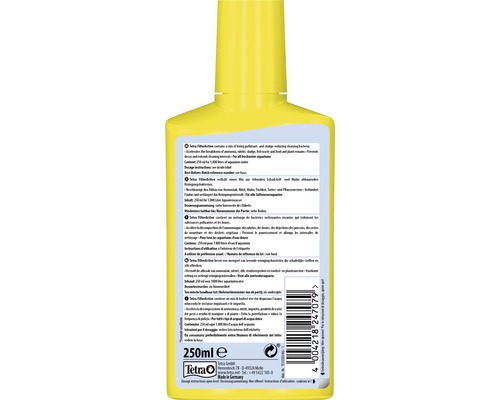 Filterbacteriën Tetra Filter Active 250 ml