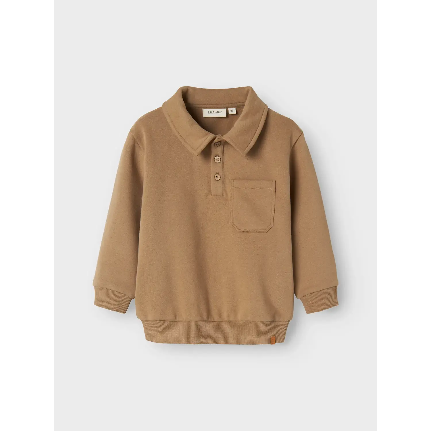 Lil ' Atelier | NMMILONDON ROA LS LOOSE SWEAT LIL | Sepia Tint
