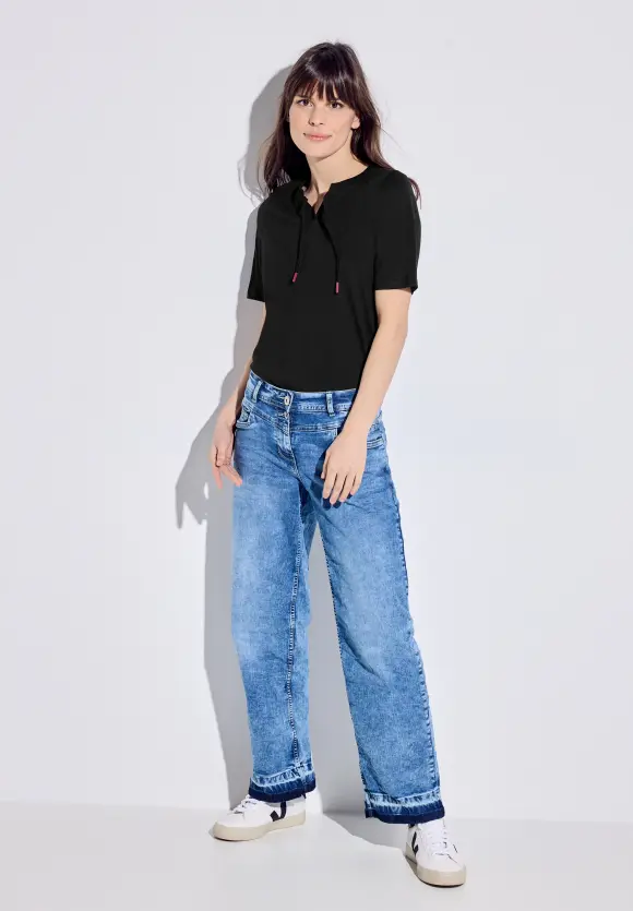 Flammgarn Tunikashirt - Black
