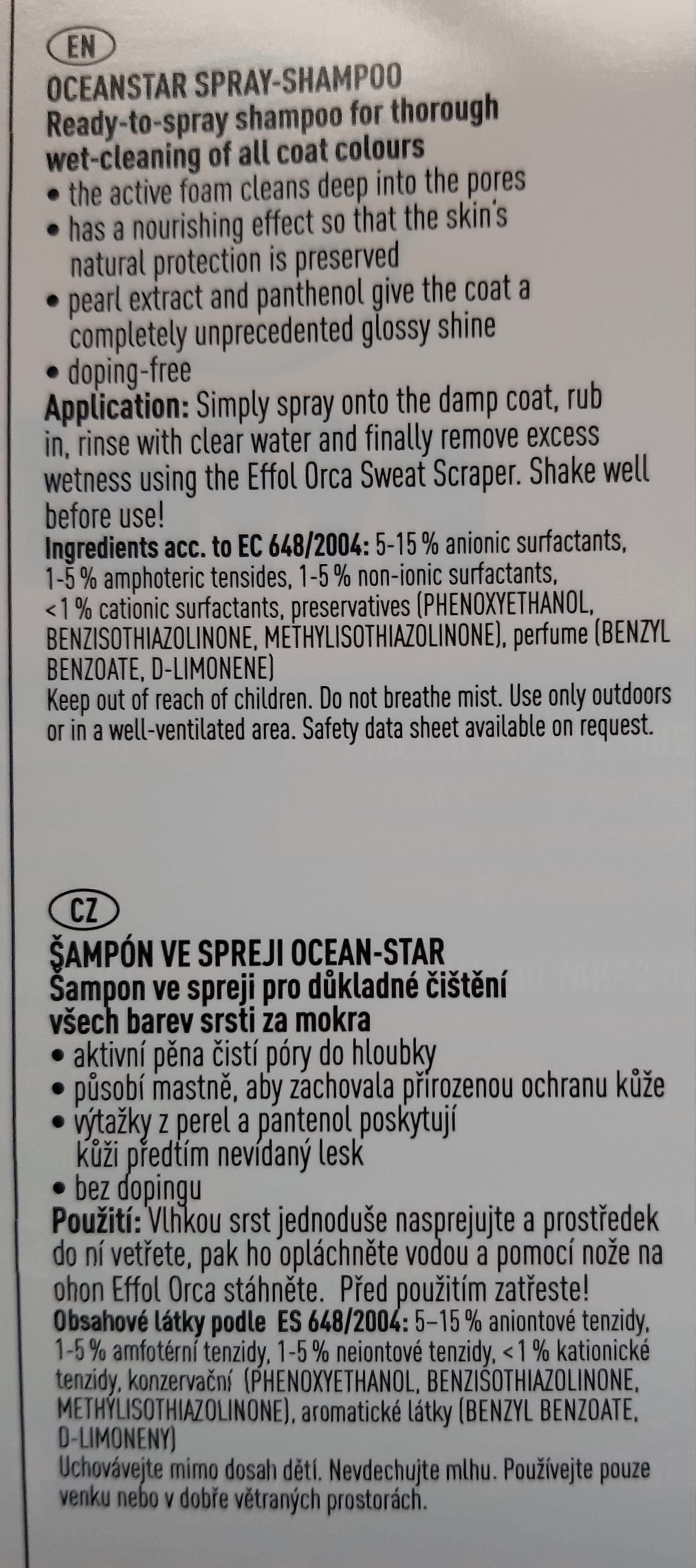 Effol Shampoo Ocean-Star Spray