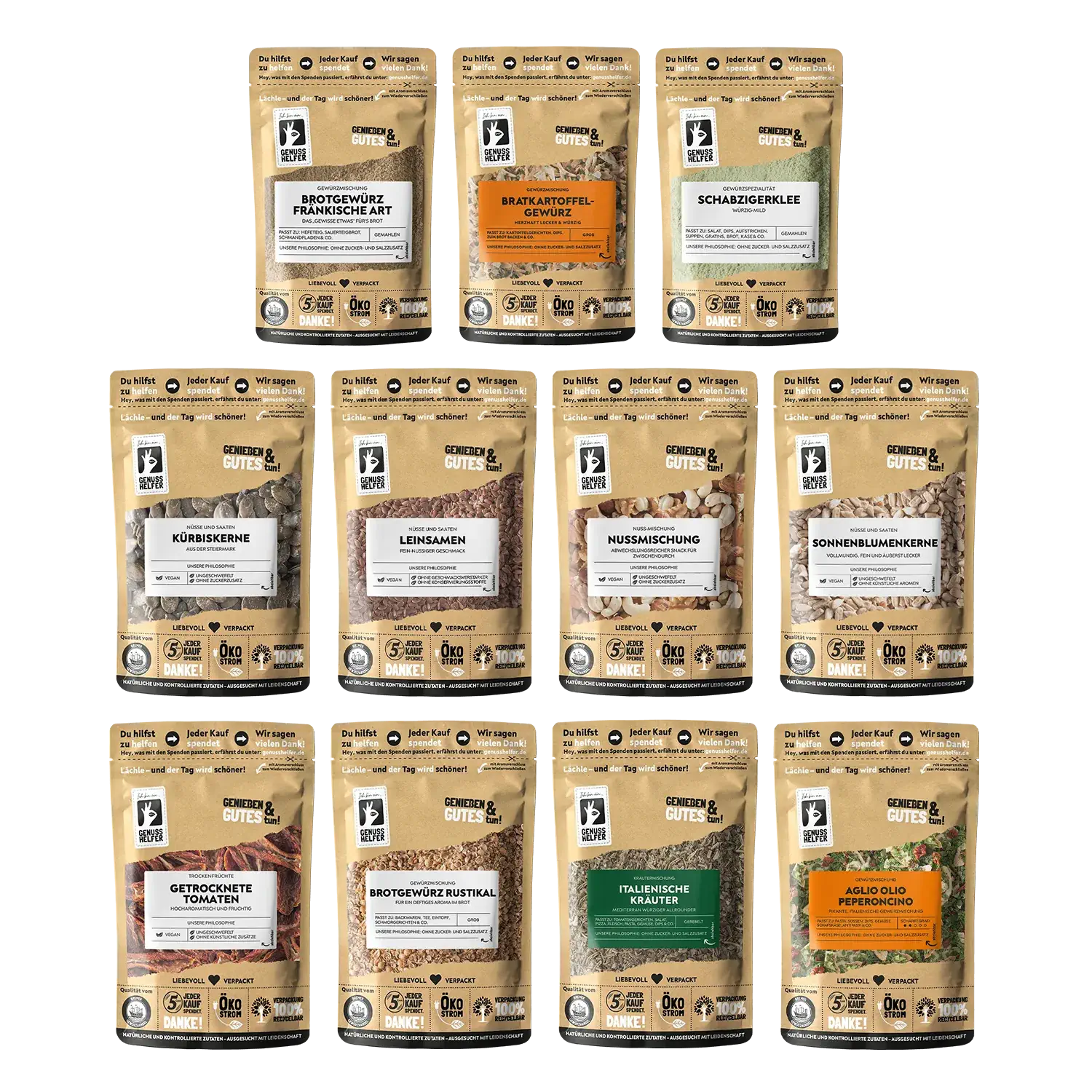 Genuss-Set - Back-Box Brot, 11 Tlg.