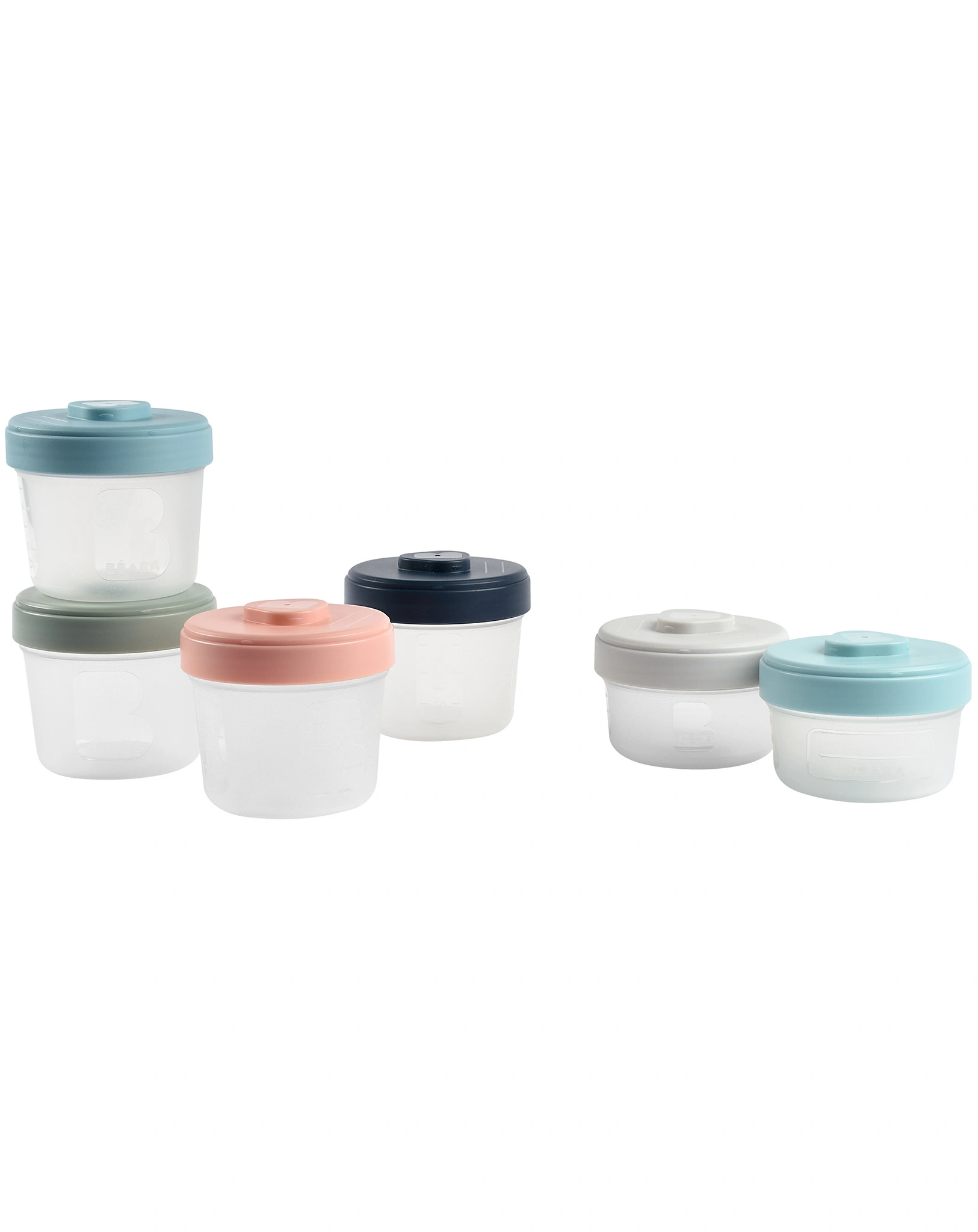 Portionsbehälter-Set CLIP (2x90ml/4x150ml) 6-teilig