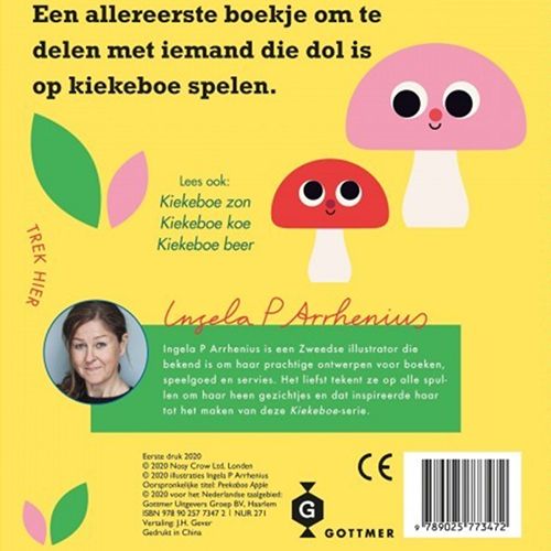 Uitgeverij gottmer kartonboek kiekeboe appel